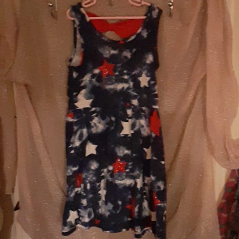 🌻5/$10 Justice 4th celebration dress